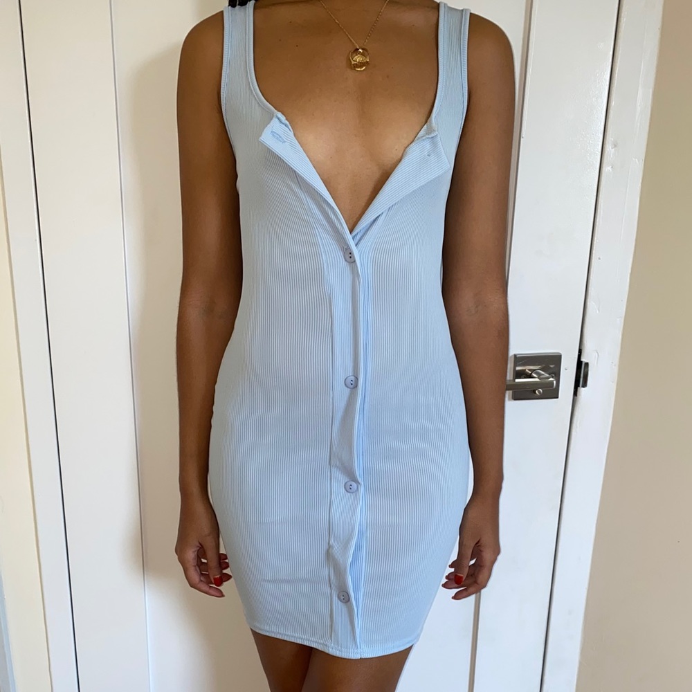 NWT Blue mini dress